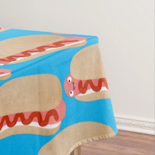 Mantel Perro caliente divertido lindo personalizado Weine