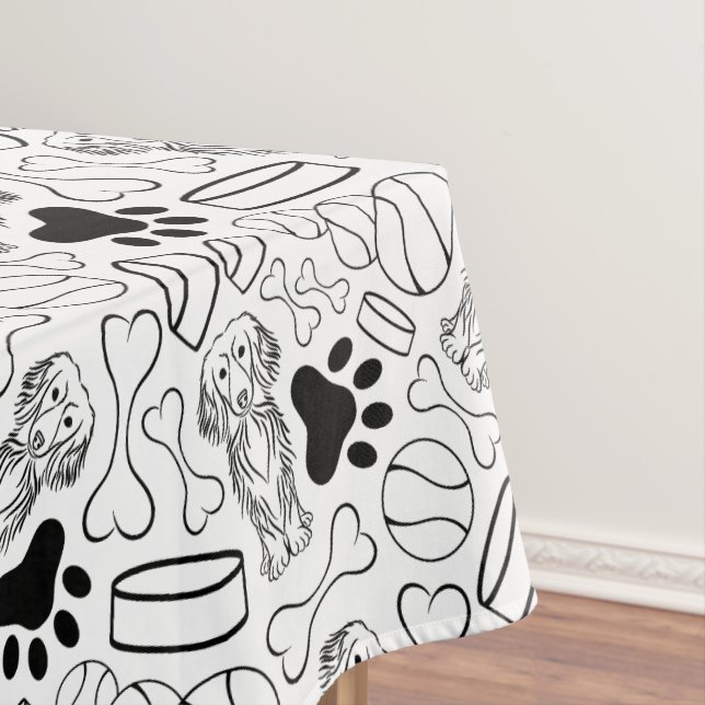 Mantel Perro de Dachshund Sausage, de larga tradición (In Situ)