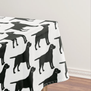 Mantel Perro de laboratorio negro