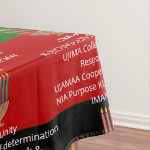 Mantel Personalizable Pan African KWANZAA