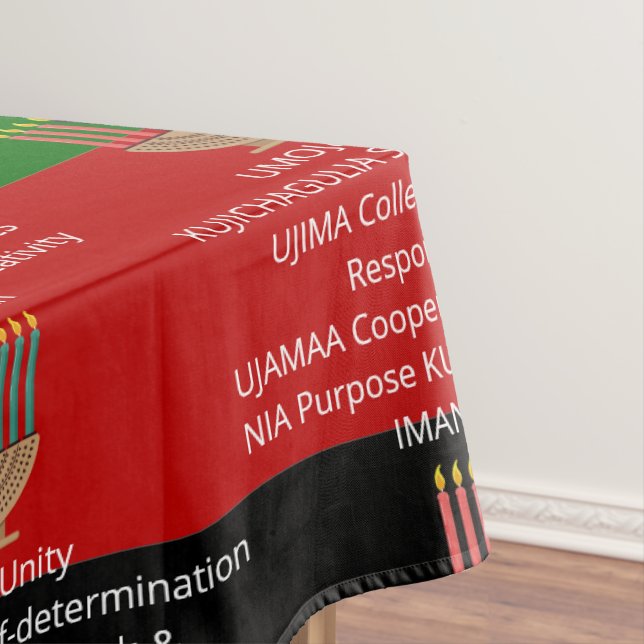 Mantel Personalizable Pan African KWANZAA (In Situ)