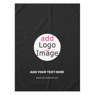Mantel Personalizable profesional Marca comercial Negro