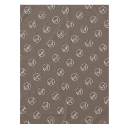 Mantel Personalizado Brown Restaurant Trade Show Logo Bus