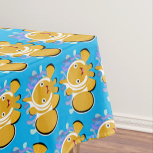 Mantel Personalizado de anenoma de payaso alegre