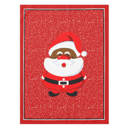 Mantel Personalizado de los Navidades afroamericanos de S