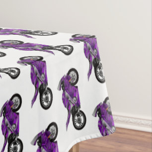 Mantel Personalizado de motocicleta Purple
