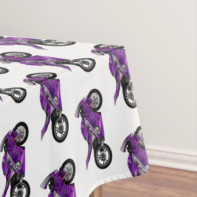 Mantel Personalizado de motocicleta Purple (In Situ)