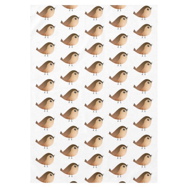 Mantel Personalizado de pájaro de Sparrow (Anverso)