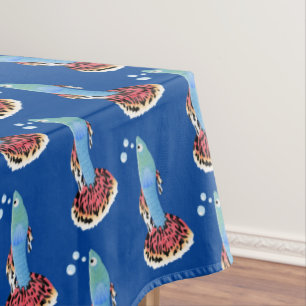 Mantel Personalizado de peces tropicales adormilados