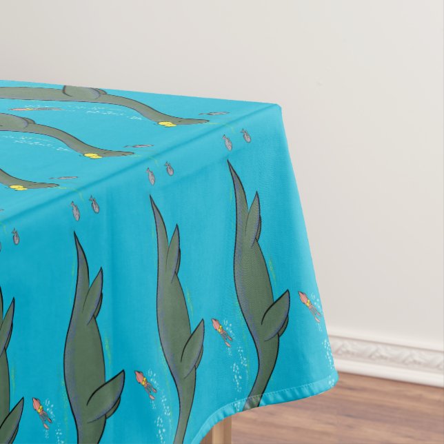 Mantel Personalizado de plesiosaurios monstruo del mar (In Situ)