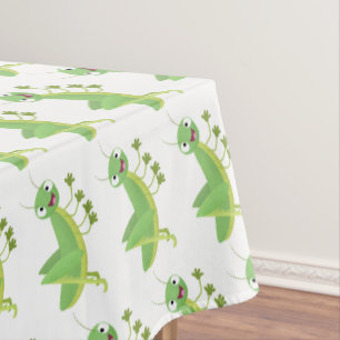 Mantel Personalizado de saltamontes alegre verde