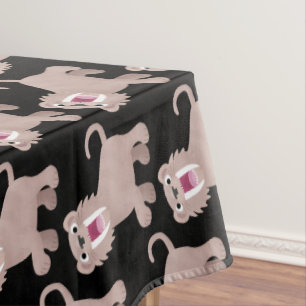 Mantel Personalizado de Smilodon del tigre dientes de Cut