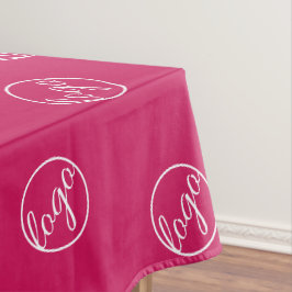Mantel Personalizado Fuschia Hot Pink Trade Show Business