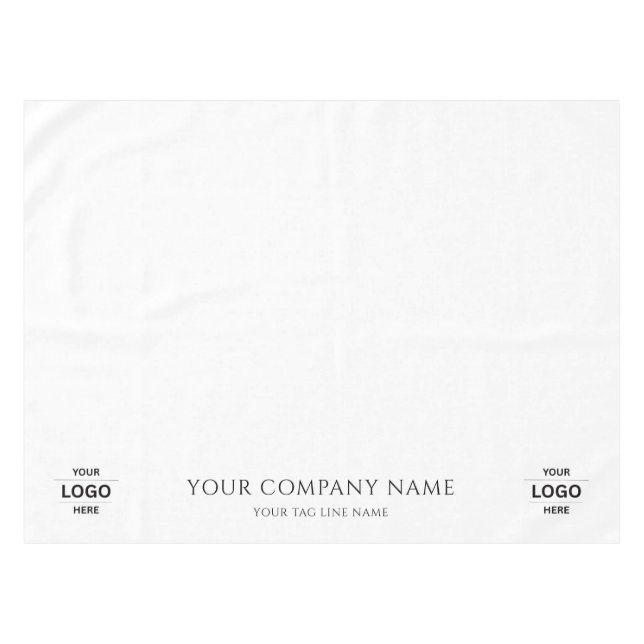 Mantel Personalizado Logo Company Business Promo Show (Frente (Horizontal))