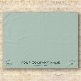 Mantel Personalizado Logo Company Business Promo Show
