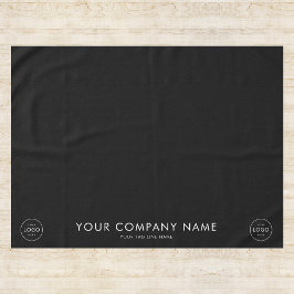 Mantel Personalizado Logo Company Business Promo Show