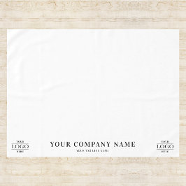 Mantel Personalizado Logo Company Business Promo Show