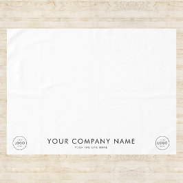 Mantel Personalizado Logo Company Business Promo Show