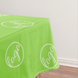 Mantel Personalizado Neon Lime Green Trade Show Business