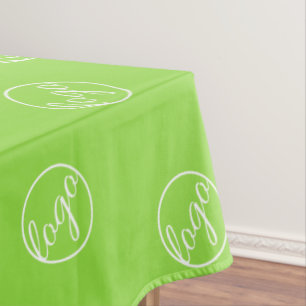 Mantel Personalizado Neon Lime Green Trade Show Business