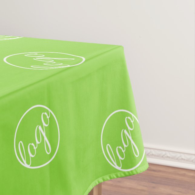 Mantel Personalizado Neon Lime Green Trade Show Business (In Situ)