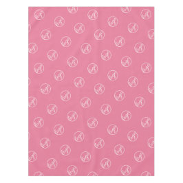 Mantel Personalizado Restaurante Rosa Trade Show - Logo B