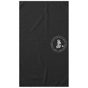 Mantel Personalizado Trade Show Business Logo Black