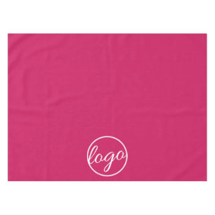 Mantel Personalizado Trade Show Business Logo Fuschia Hot