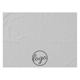 Mantel Personalizado Trade Show Business Logo Light Gray