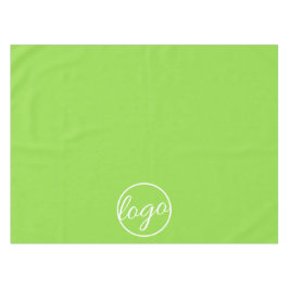 Mantel Personalizado Trade Show Business Logo Neon Green