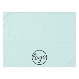 Mantel Personalizado Trade Show Business Logo Turquoise