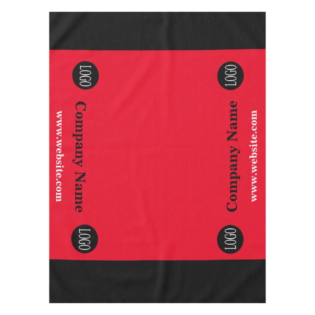 Mantel Personalizado Trade Show Business Tablecloth (Anverso)