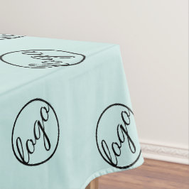 Mantel Personalizado Turquoise Trade Show - Logo Business