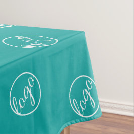 Mantel Personalizado Verde azulado Salón de Comercio de R