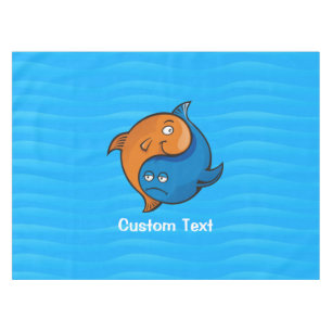 Mantel Personalizado Yin Yang Fish