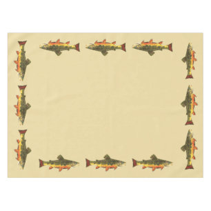 Mantel Pesca de trucha