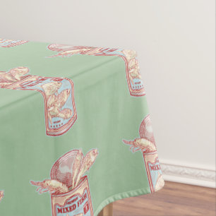 Mantel Pescado graciosamente enlatado