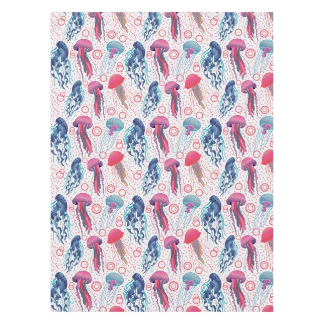 Mantel Pescados coloridos de gelatina (Anverso)