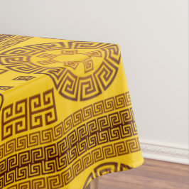 Mantel Pestaña de diseño griego