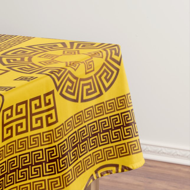 Mantel Pestaña de diseño griego (In Situ)