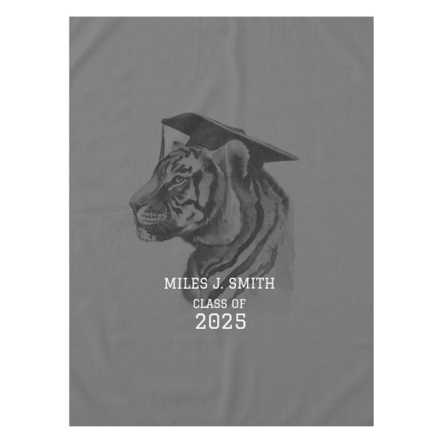 Mantel Pestaña de Graduación (Anverso)