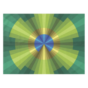 Mantel Pestaña de ilusión de pavo real