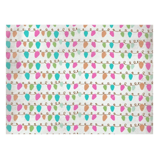 Mantel Pestaña de las luces del árbol de vacaciones (Frente (Horizontal))