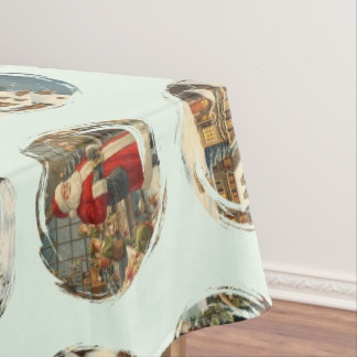 Mantel Pestaña de vacaciones - Tapa de la mesa de Navidad