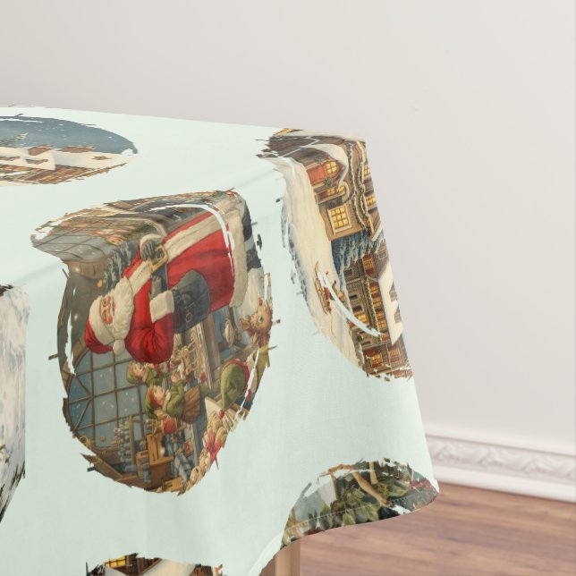 Mantel Pestaña de vacaciones - Tapa de la mesa de Navidad (In Situ)