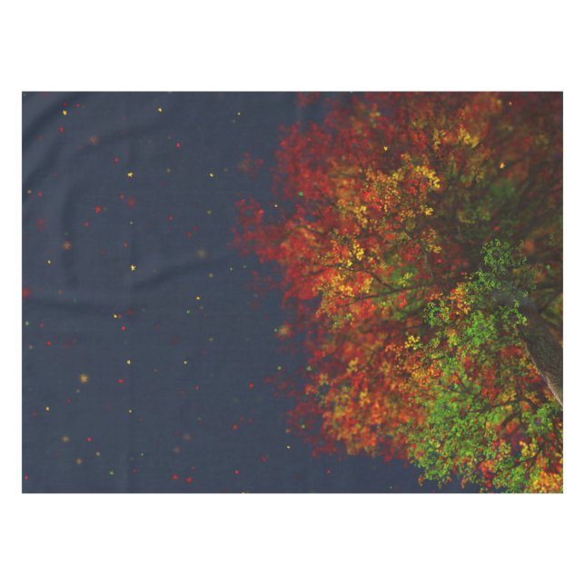 Mantel Pestaña del arcoiris que cae (Frente (Horizontal))