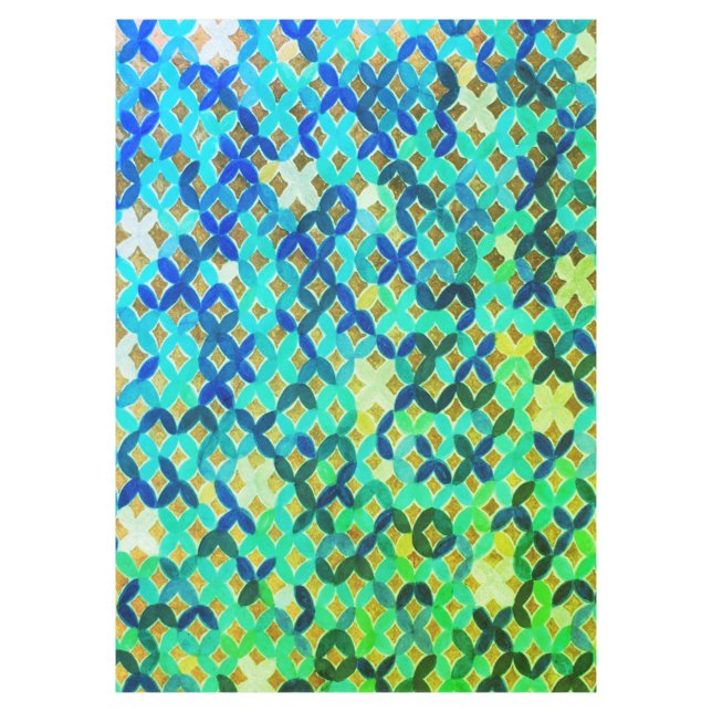 Mantel Pestaña Mosaica del Mediterráneo (Anverso)