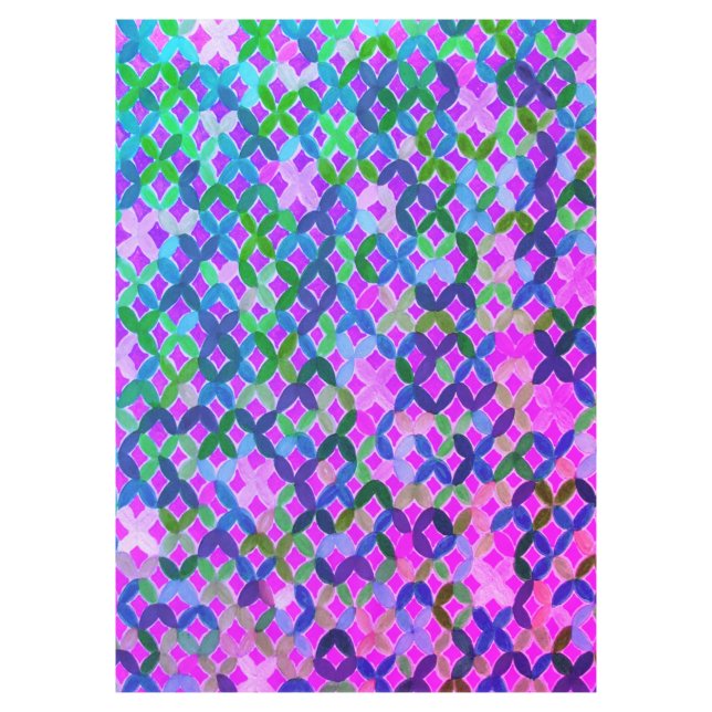 Mantel Pestaña Mosaica del Mediterráneo (Anverso)