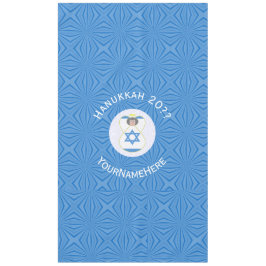 Mantel Pestaña personalizada de la bandera israelí de Ang