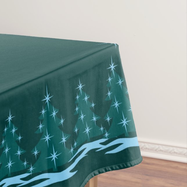 Mantel Pestañas navideñas festivas (In Situ)
